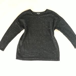 Charlie Paige Black Striped Sweater